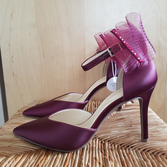 Jessica Simpson Tulle Bow Pumps Size 7.5 NEW! - Picture 6 of 13